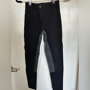 BLACK FOUGANZA HORSEBACK RIDING PANTS